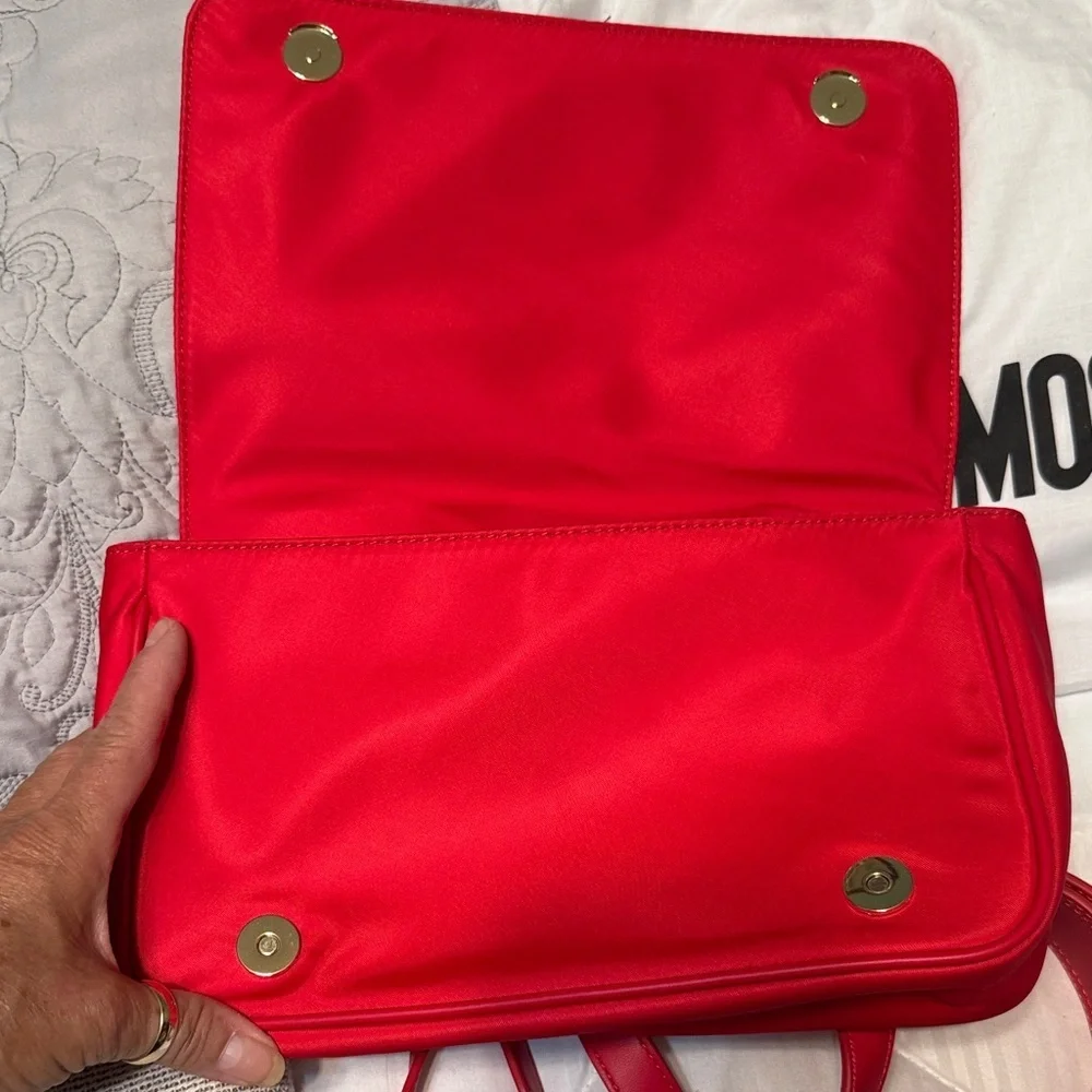 Love Moschino Convertible Nylon Bag with Dust bag